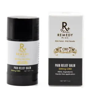 500mg - Pain Relief Balm- Remedy+ CBD