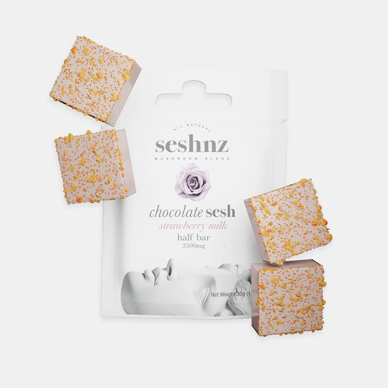 Magic Mushroom Chocolate Bar 2.5g - Seshnz - Image 2